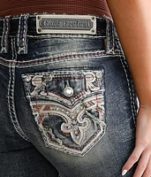 Delu Mid-Rise Boot Stretch Jean