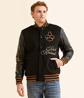 Fleur Varsity Jacket