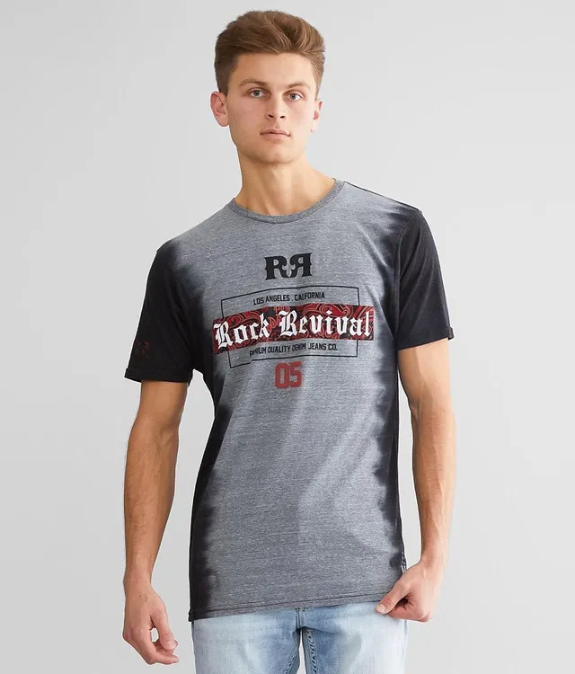 Rock Revival Short-Sleeve Metallic-Trademark T-Shirt