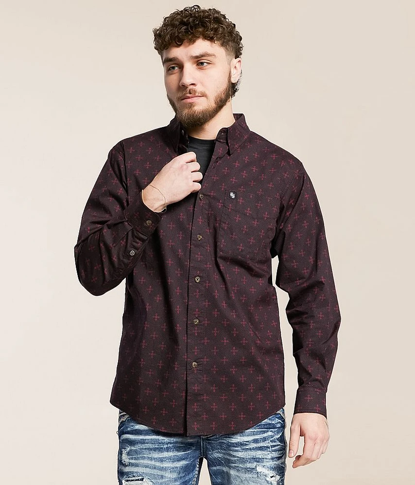 Rock Revival Cross Dot Stretch Shirt