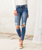 Flying Monkey Mid-Rise Ankle Skinny Stretch Jean