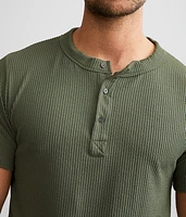 Ribbed Henley