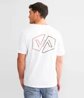 RVCA Half Pin Hex T-Shirt