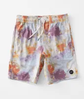 Boys - RVCA Arch Tie-Dye Swim Trunks