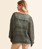 Open Weave Sweater