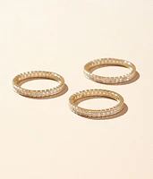 3 Pack Allegra Ring Set