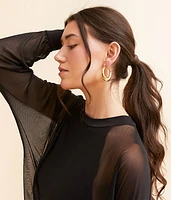 Maddie Hoop Earring