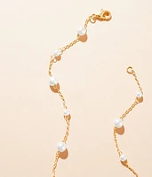 Mini Faux Pearl Choker Necklace
