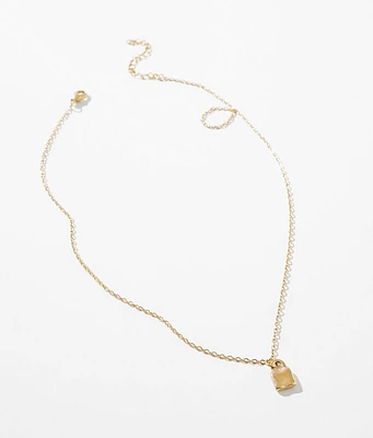 Mini Lock Necklace