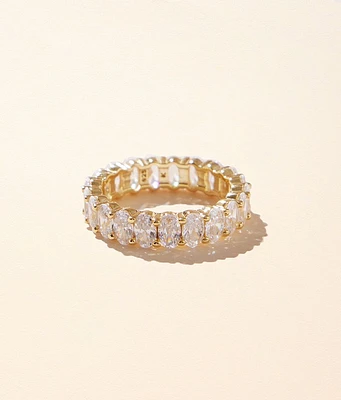 Oval Eternity Ring