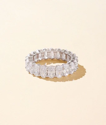 Sahira Jewelry Design Oval Eternity Ring