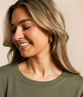 Rosie Link Hoop Earring