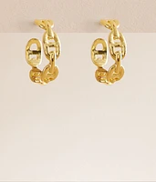 Sahira Jewelry Design Rosie Link Hoop Earring