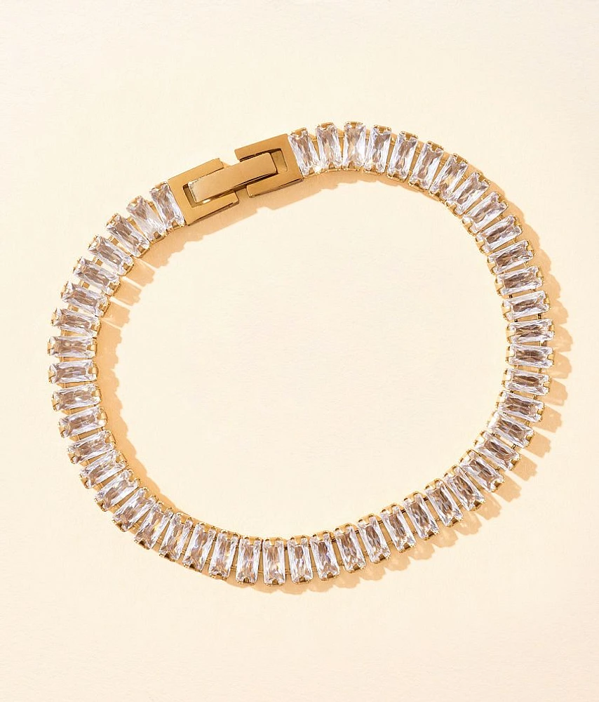 Sahira Jewelry Design Shayna Baguette Bracelet