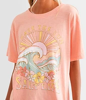 Tropic Tides Oversized T-Shirt