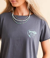 Hooked On Salt Water Cropped T-Shirt