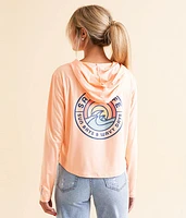 Sun Rays Wavy Days Tropx Performance Hoodie
