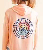 Sun Rays Wavy Days Tropx Performance Hoodie