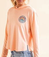 Sun Rays Wavy Days Tropx Performance Hoodie