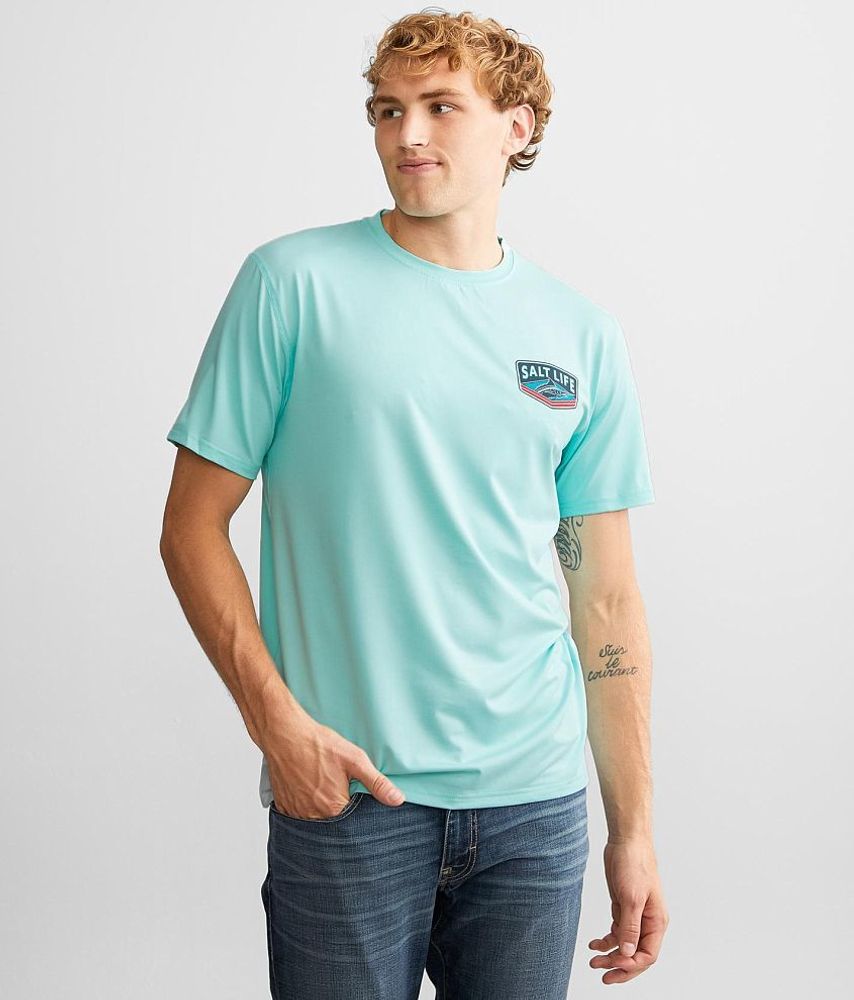 Salt Life Fin Forward Performance T-Shirt