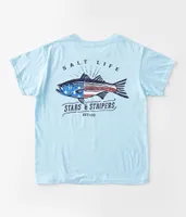 Girls - Salt Life Stars & Stripers T-Shirt
