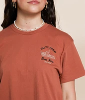 Boat Shop Cropped T-Shirt