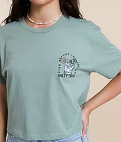 Ocean Spray Cropped T-Shirt