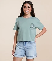 Ocean Spray Cropped T-Shirt