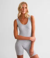 FCT Basics Seamless Ribbed Romper