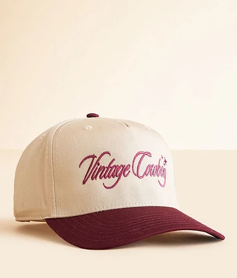 MADLEY. Vintage Cowboy Baseball Hat