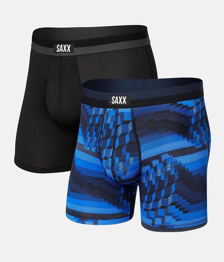 SAXX Sport Mesh Pack Stretch Boxer Briefs