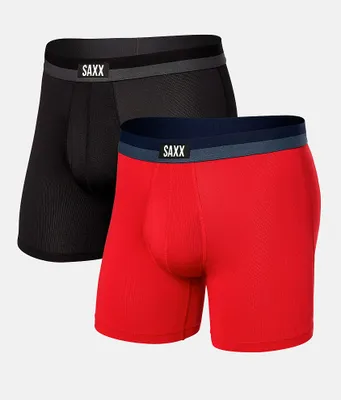 2 Pack Sport Mesh Stretch Boxer Briefs