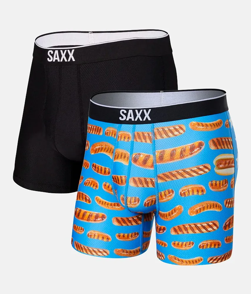 SAXX 2-Pack Vibe Boxer Briefs, Underwear