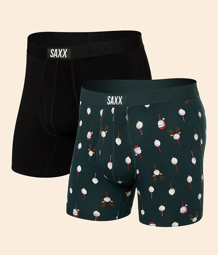 Ultra Super Soft 2 Pack Stretch Boxer Briefs