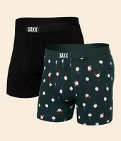 Ultra Super Soft 2 Pack Stretch Boxer Briefs
