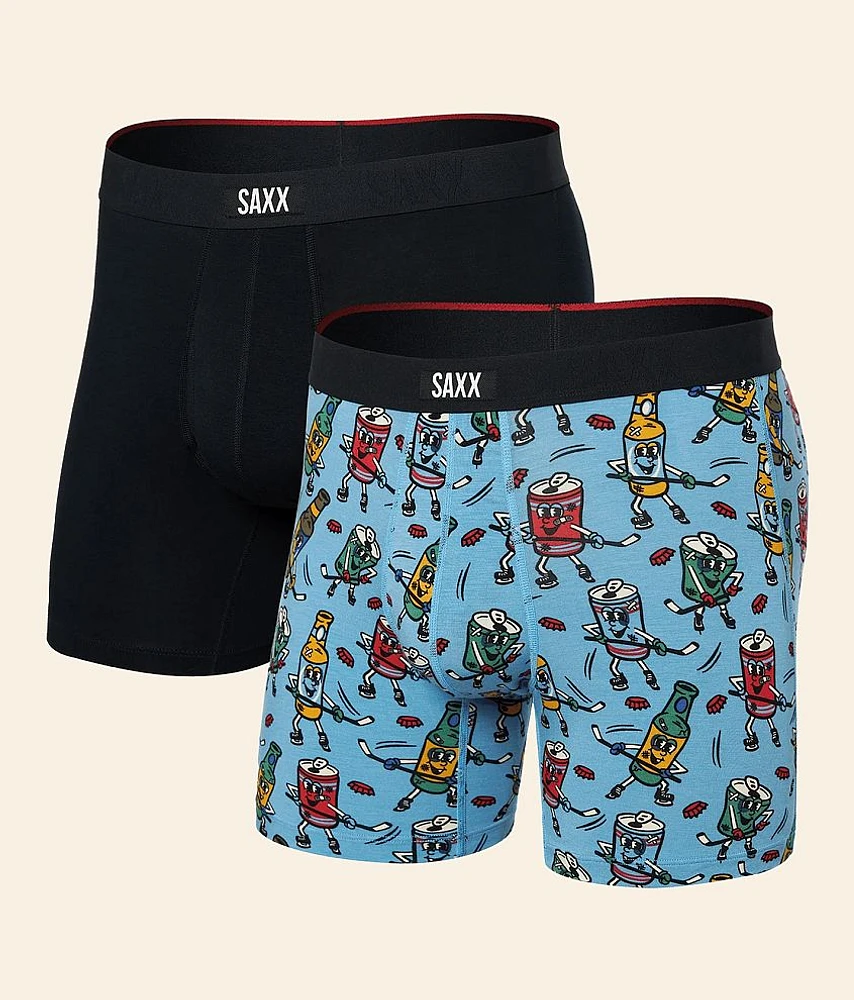 Vibe Xtra 2 Pack Stretch Boxer Briefs