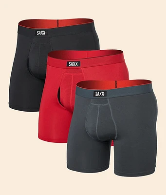 Multi-Sport Mesh 3 Pack Stretch Boxer Briefs
