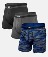 Sport Mesh 3 Pack Stretch Boxer Briefs