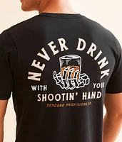 Shootin' Hand Salud T-Shirt