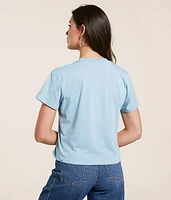 Long Stings Cropped T-Shirt