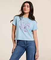 Long Stings Cropped T-Shirt