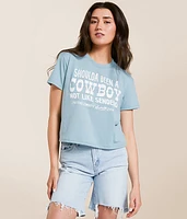 Shoulda Been A Cowboy Cropped T-Shirt