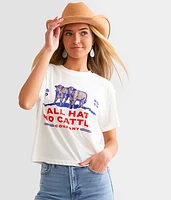 All Hat No Cattle Cropped T-Shirt