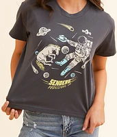 Sendero To Space Cropped T-Shirt