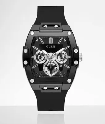 Guess Black Silicone Watch