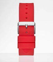 Red Silicone Watch