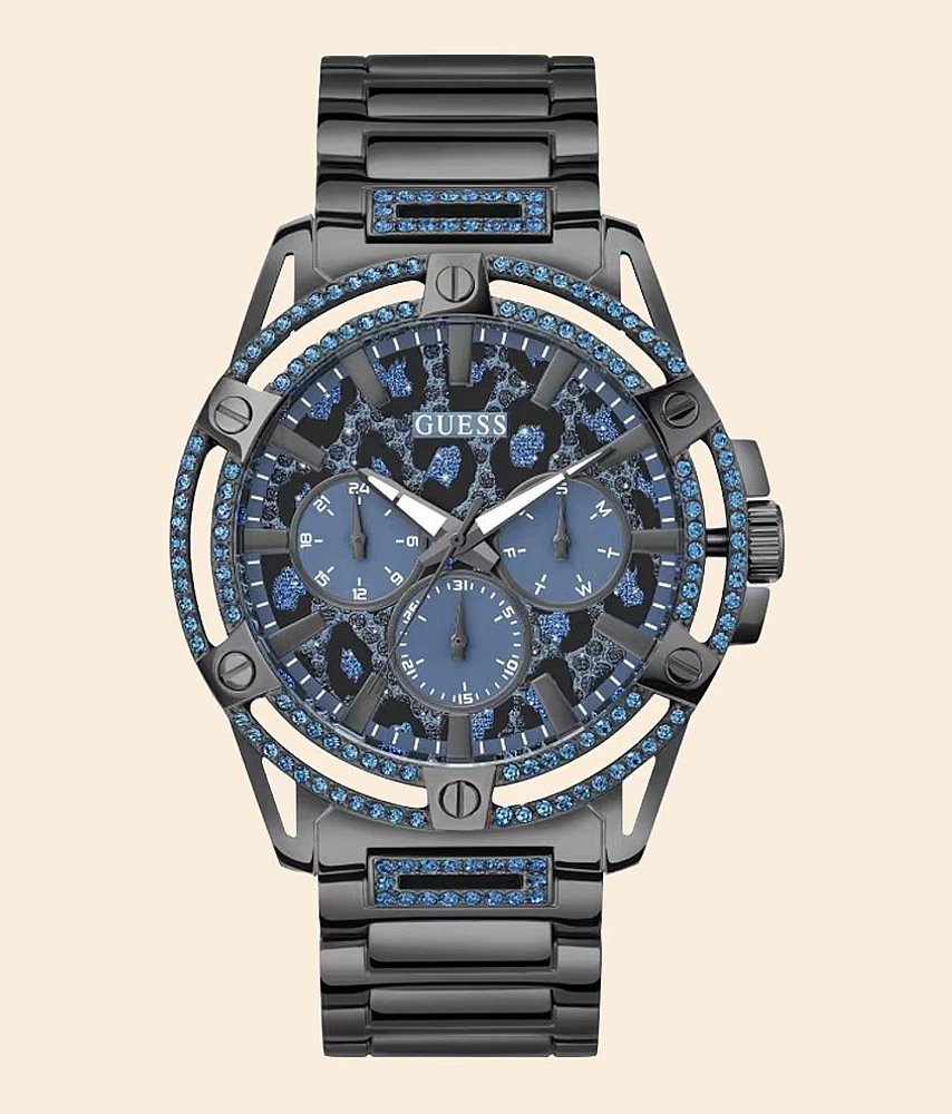 Guess Blue Crystal Watch