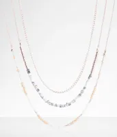 boutique by BKE 3 Pack Beaded Necklace Set