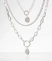 boutique by BKE 3 Pack Chain Necklace Set