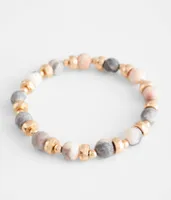 BKE Swirl Bead Bracelet